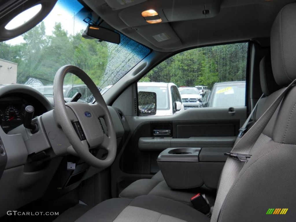 2006 F150 XLT SuperCab - True Blue Metallic / Medium Flint photo #24