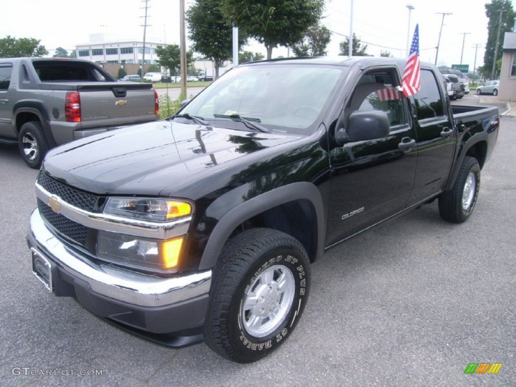 Black Chevrolet Colorado