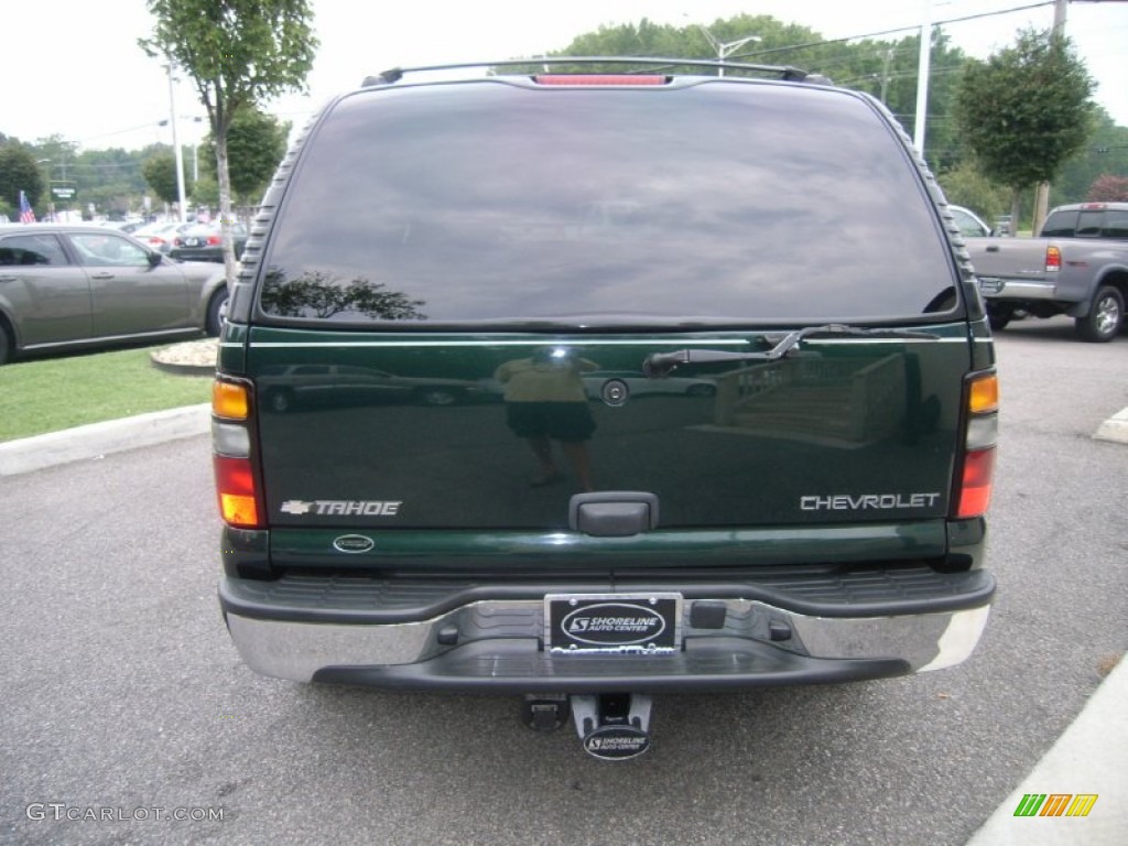 2004 Tahoe LS 4x4 - Dark Green Metallic / Gray/Dark Charcoal photo #4