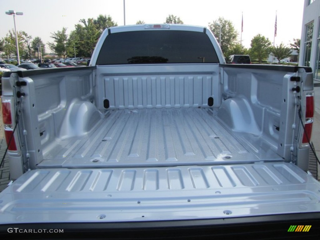 2010 F150 XLT Regular Cab - Ingot Silver Metallic / Medium Stone photo #13