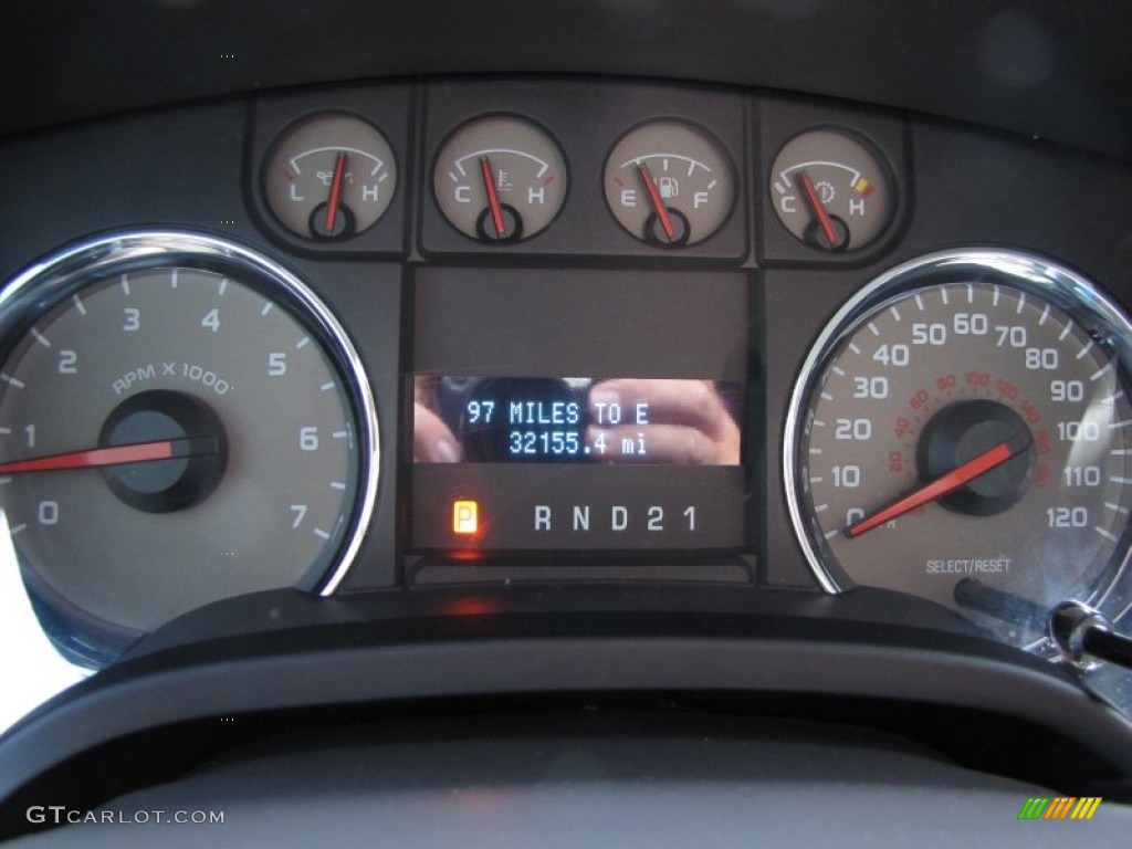 2010 F150 XLT Regular Cab - Ingot Silver Metallic / Medium Stone photo #18
