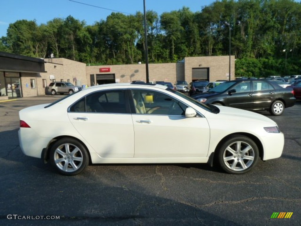 Premium White Pearl 2004 Acura TSX Sedan Exterior Photo #52490240