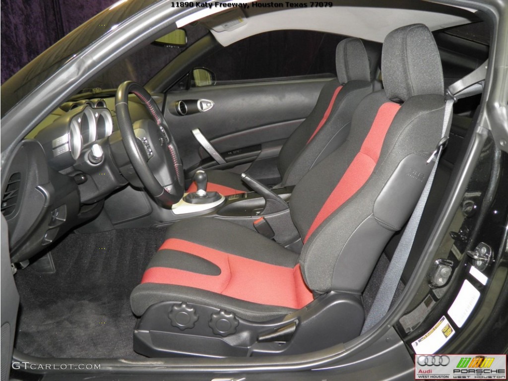 NISMO Black/Red Interior 2008 Nissan 350Z NISMO Coupe Photo #52490255