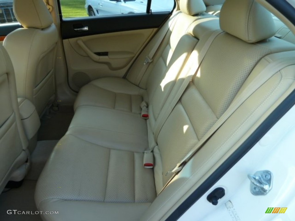 Parchment Interior 2004 Acura TSX Sedan Photo #52490303