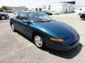 1993 Blue Green Saturn S Series SC2 Coupe  photo #4