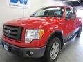 2009 Bright Red Ford F150 FX4 SuperCab 4x4  photo #2