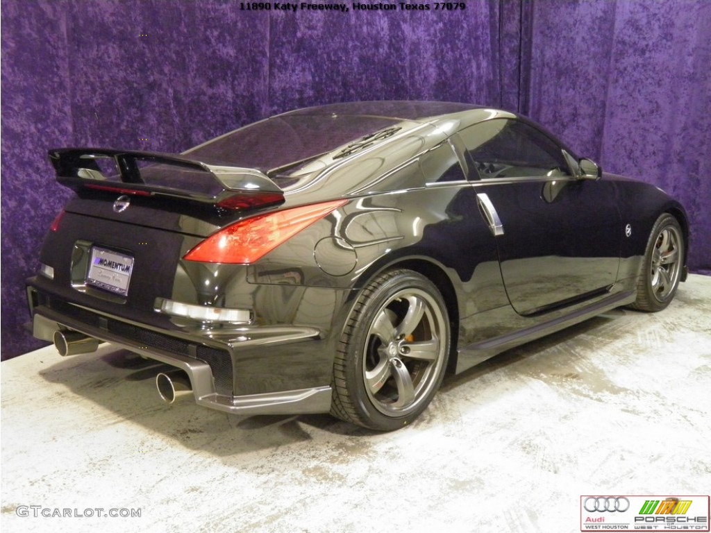 Magnetic Black 2008 Nissan 350Z NISMO Coupe Exterior Photo #52490513
