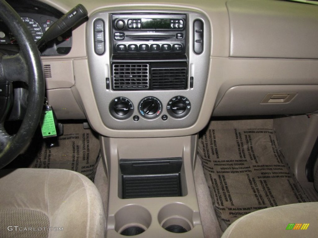 2004 Explorer XLT 4x4 - Mineral Grey Metallic / Graphite photo #10