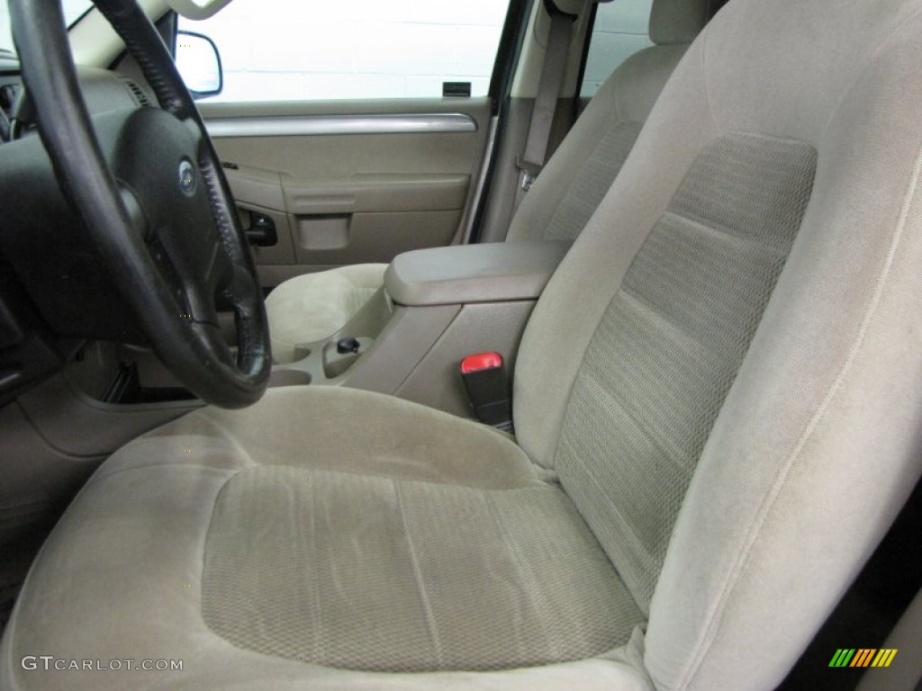 2004 Explorer XLT 4x4 - Mineral Grey Metallic / Graphite photo #12