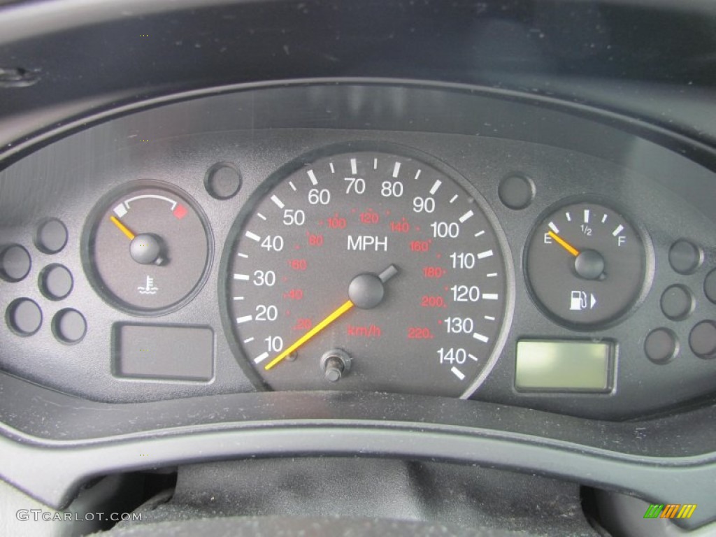 2001 Ford Focus LX Sedan Gauges Photo #52491563