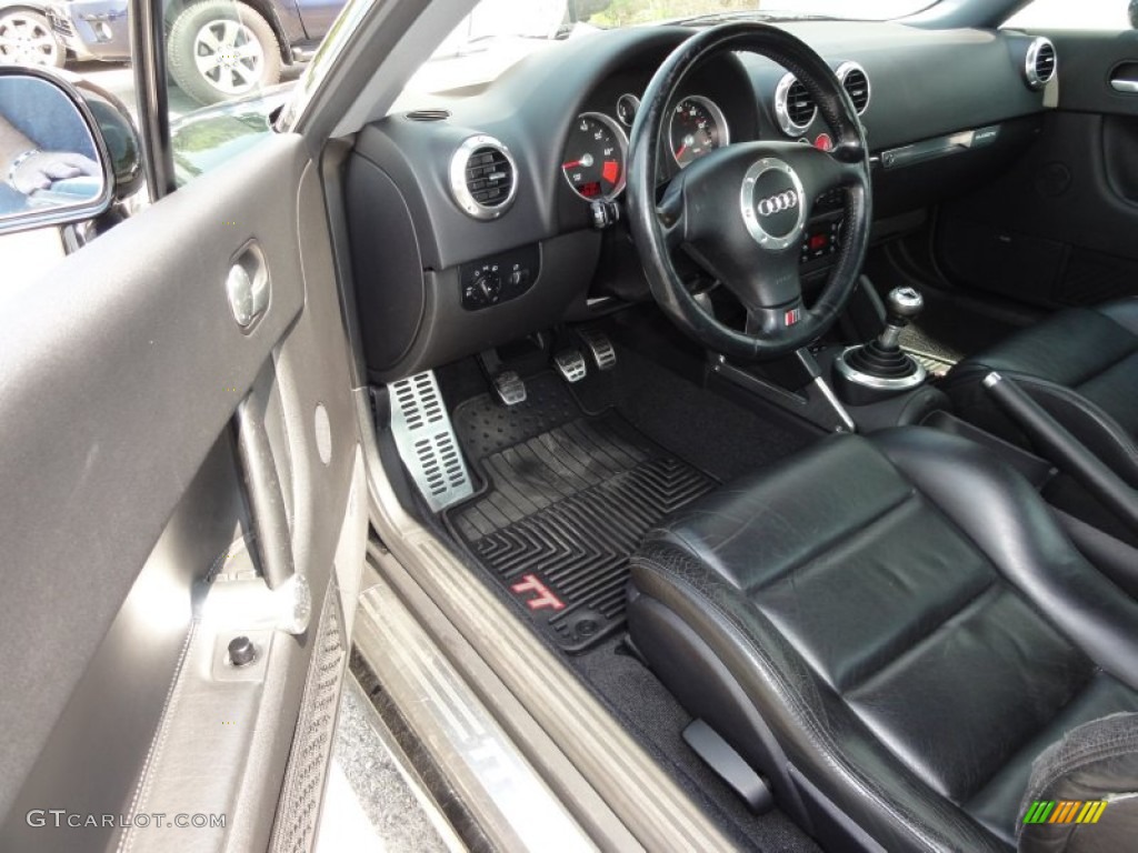 2000 Audi TT 1.8T quattro Coupe Ebony Dashboard Photo #52491626