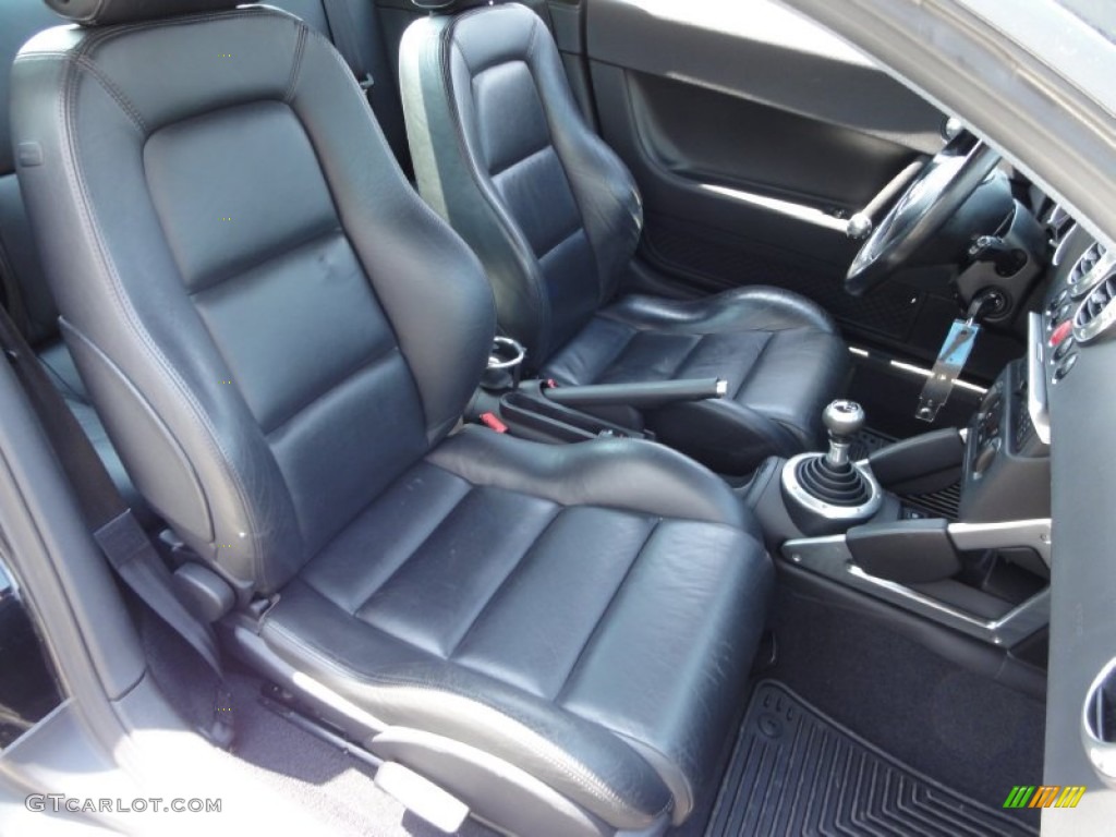Ebony Interior 2000 Audi TT 1.8T quattro Coupe Photo #52491800