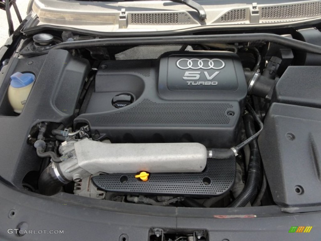 2000 Audi TT 1.8T quattro Coupe 1.8 Liter Turbocharged DOHC 20-Valve 4