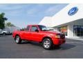 Bright Red 2004 Ford Ranger Edge SuperCab 4x4