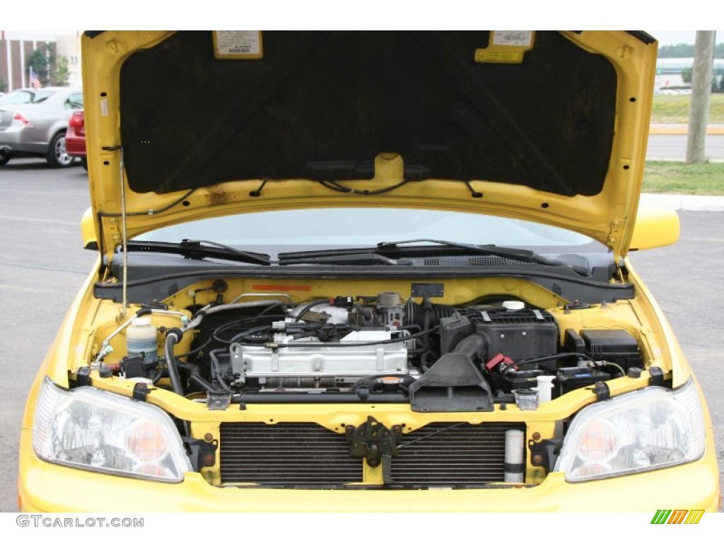 2002 Lancer OZ Rally - Lightning Yellow / Black photo #5