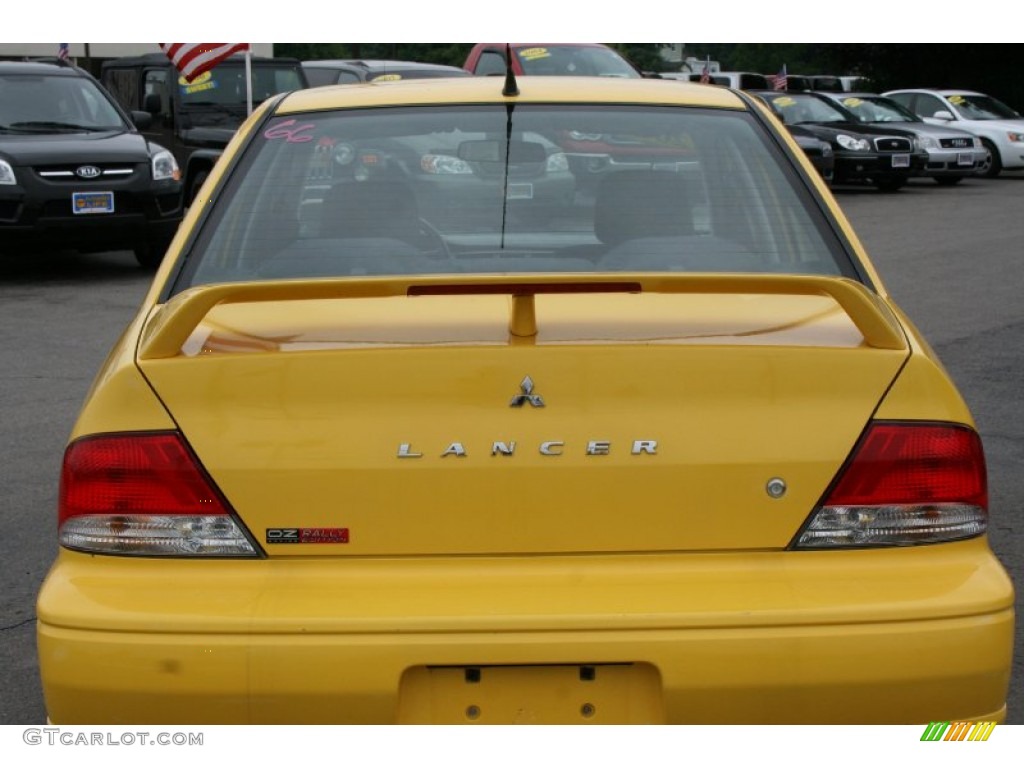2002 Lancer OZ Rally - Lightning Yellow / Black photo #10