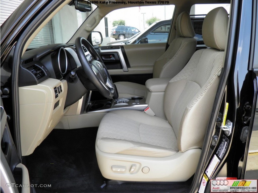 2010 4Runner SR5 - Black / Sand Beige photo #7