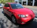 2006 Velocity Red Mica Mazda MAZDA3 s Hatchback  photo #1