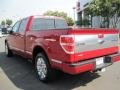 2010 Red Candy Metallic Ford F150 Platinum SuperCrew  photo #4