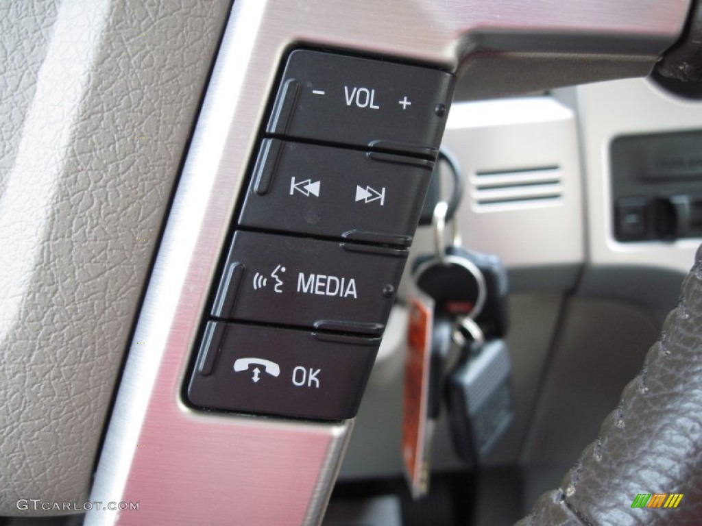 2010 F150 Platinum SuperCrew - Red Candy Metallic / Medium Stone Leather/Sienna Brown photo #32