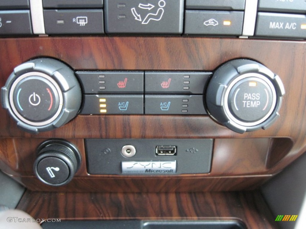 2010 F150 Platinum SuperCrew - Red Candy Metallic / Medium Stone Leather/Sienna Brown photo #33