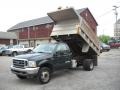Dark Highland Green Metallic - F550 Super Duty XL Regular Cab 4x4 Dump Truck Photo No. 4