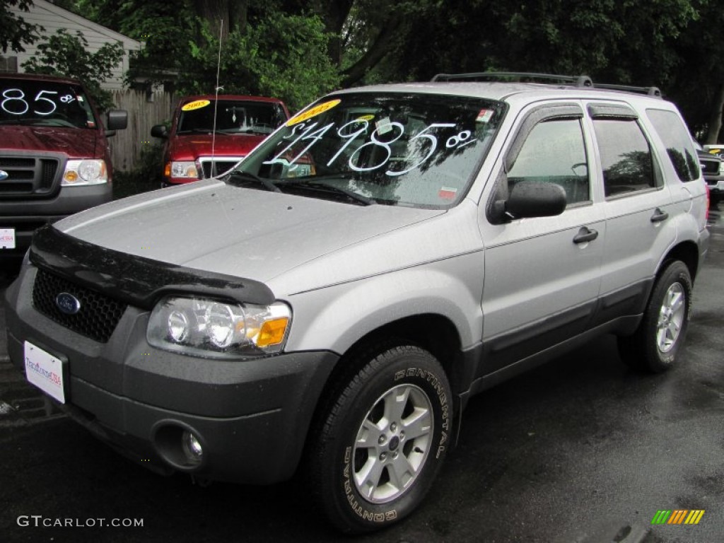 Silver Metallic Ford Escape