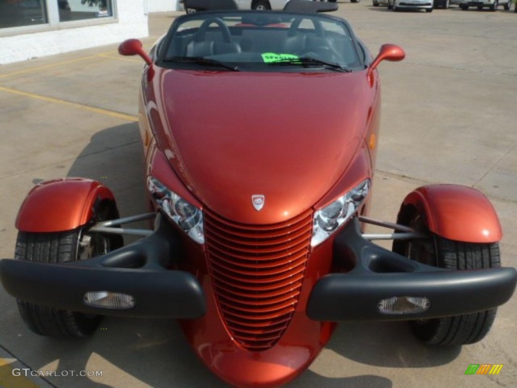 2001 Prowler Roadster - Prowler Orange / Agate photo #2