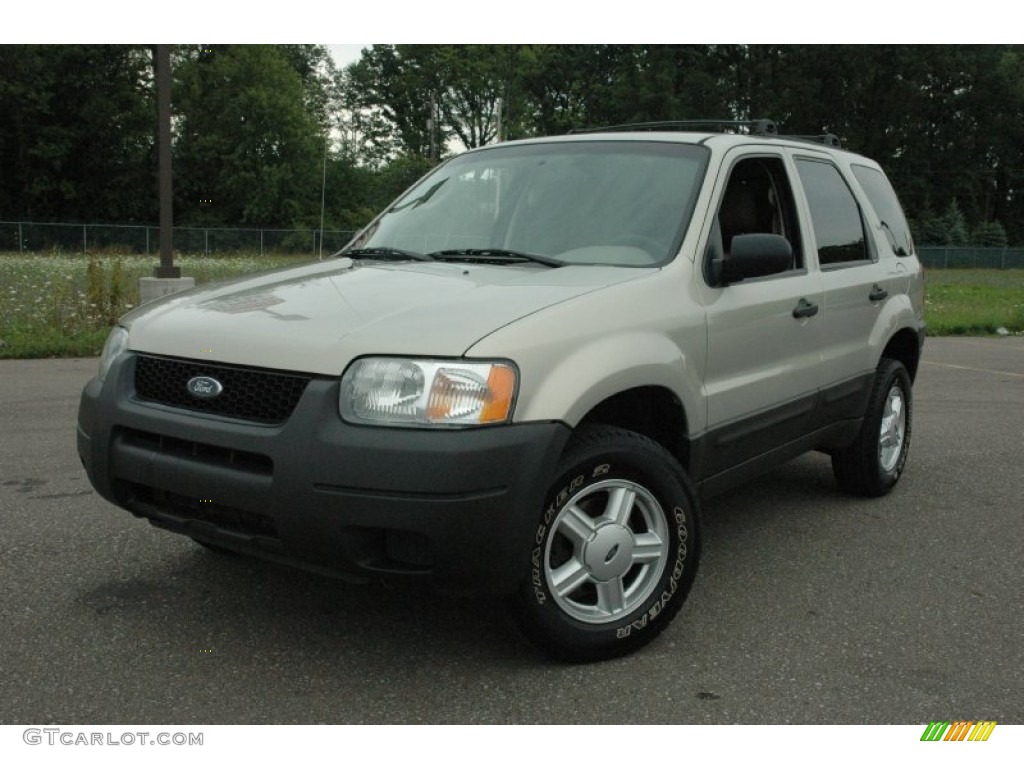 Gold Ash Metallic 2004 Ford Escape XLS V6 4WD Exterior Photo #52497140