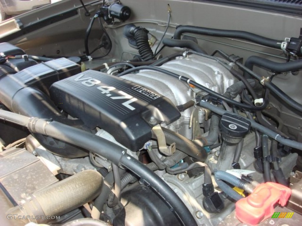2002 Toyota Tundra SR5 Access Cab 4.7 Liter DOHC 32-Valve V8 Engine Photo #52497518