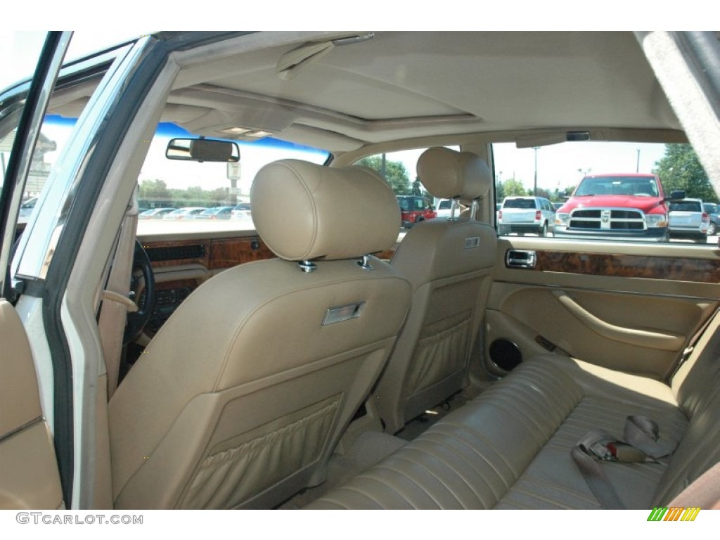1993 XJ XJ6 Sedan - Glacier White / Tan photo #9