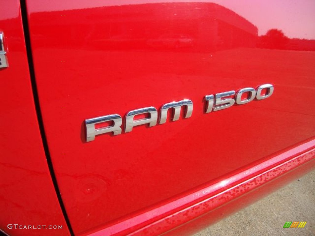 2007 Ram 1500 Sport Quad Cab 4x4 - Flame Red / Medium Slate Gray photo #32