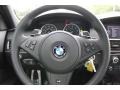 Black Dakota Leather Steering Wheel Photo for 2010 BMW 5 Series #52498805