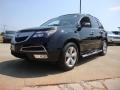 2010 Crystal Black Pearl Acura MDX Technology  photo #7