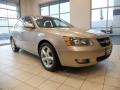 2007 Golden Beige Hyundai Sonata Limited V6  photo #3