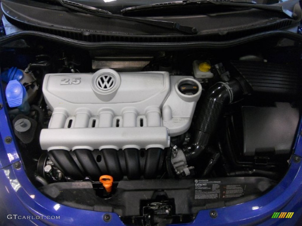 2008 Volkswagen New Beetle SE Coupe 2.5L DOHC 20V 5 Cylinder Engine Photo #52501391