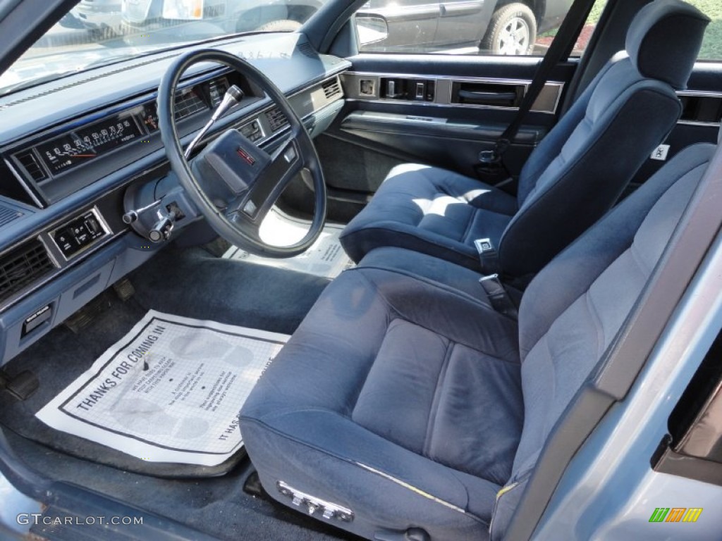 Blue Interior 1990 Oldsmobile Eighty-Eight Royale Photo #52501572