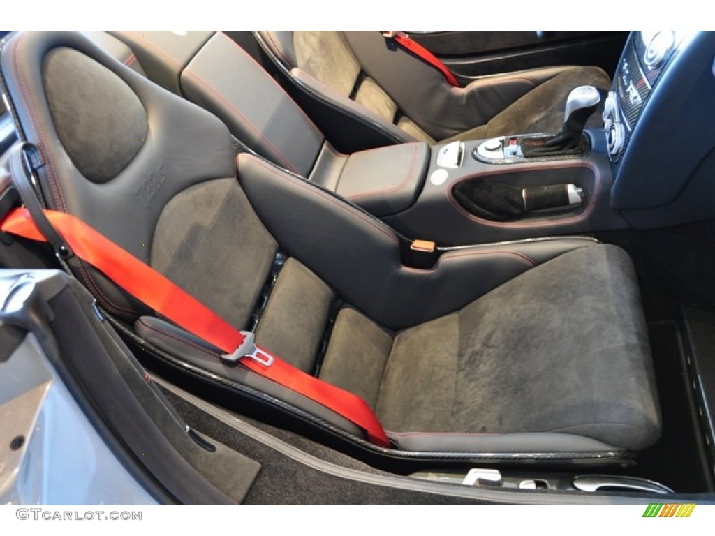 Semi-Aniline Black Interior 2009 Mercedes-Benz SLR McLaren 722 S Roadster Photo #52502385