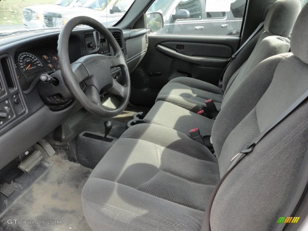 2006 Silverado 1500 Regular Cab 4x4 - Summit White / Dark Charcoal photo #12