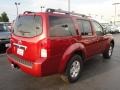 2008 Red Brawn Nissan Pathfinder S 4x4  photo #6