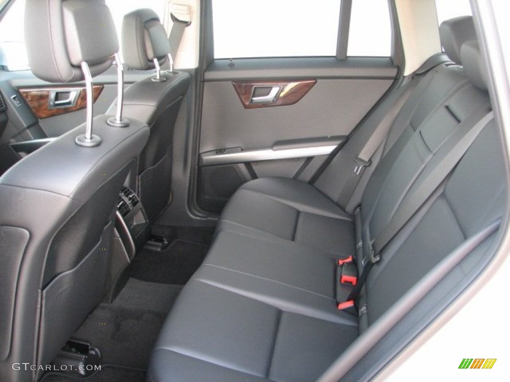 Black Interior 2012 Mercedes-Benz GLK 350 4Matic Photo #52503816