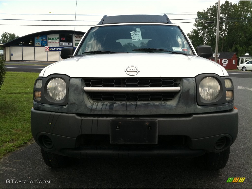 2002 Xterra SE V6 4x4 - Cloud White / Gray Celadon photo #3
