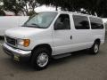 2007 Oxford White Ford E Series Van E150 Passenger  photo #3