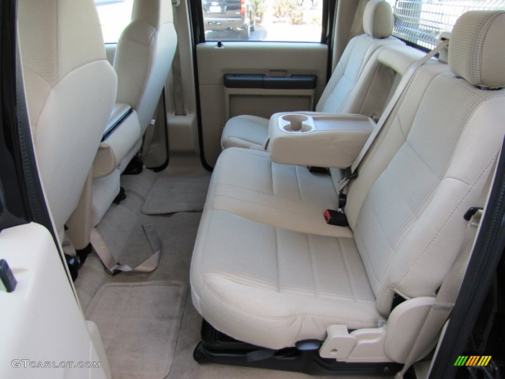 Camel Interior 2008 Ford F250 Super Duty XLT Crew Cab 4x4 Photo #52506948