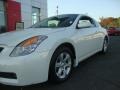2008 Winter Frost Pearl Nissan Altima 2.5 S Coupe  photo #2