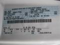 YZ: Oxford White 2007 Ford E Series Van E150 Passenger Color Code
