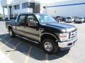 2008 Black Ford F250 Super Duty XLT Crew Cab 4x4  photo #31