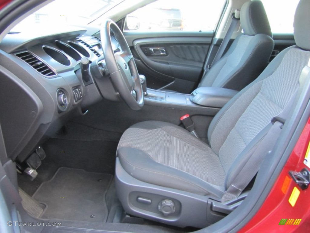 Charcoal Black Interior 2010 Ford Taurus SEL AWD Photo #52508319