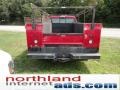 2008 Bright Red Ford F350 Super Duty XL Regular Cab 4x4 Chassis Commercial  photo #7