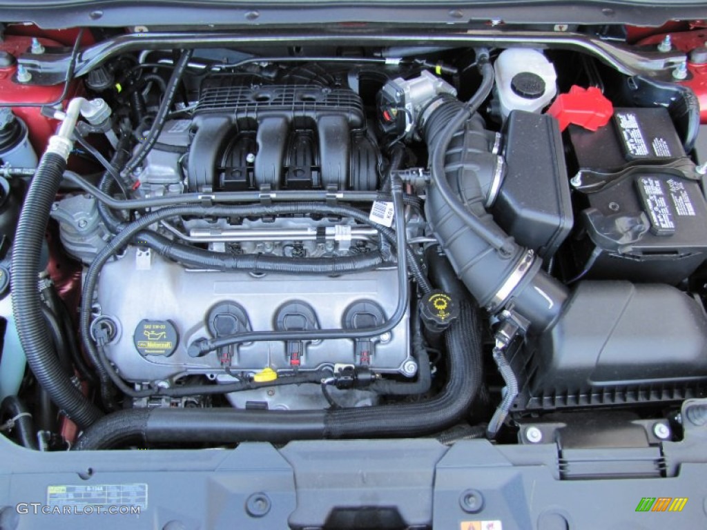 2010 Ford Taurus SEL AWD 3.5 Liter DOHC 24-Valve VVT Duratec 35 V6 Engine Photo #52508724